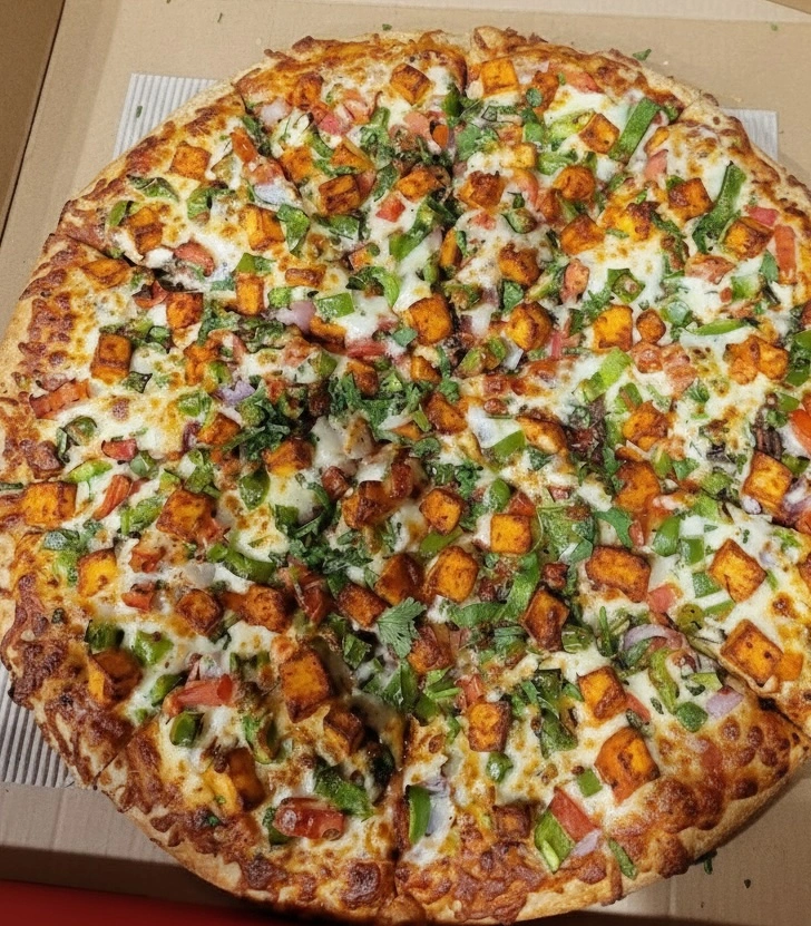 Three Musketeers Pizza at Pizza64 Beaumont